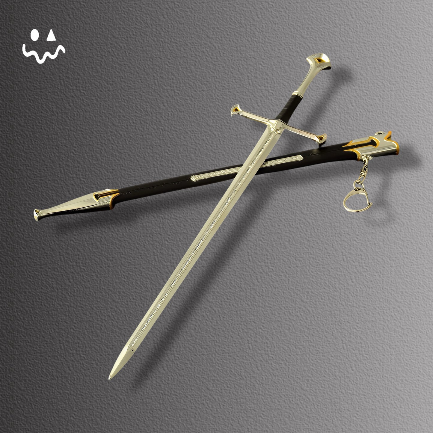Narsil Holy Sword 11.8" Metal Replica