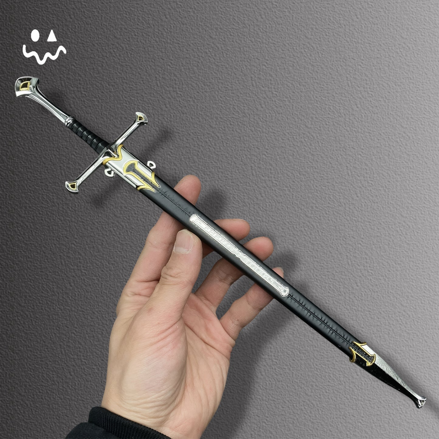 Narsil Holy Sword 11.8" Metal Replica