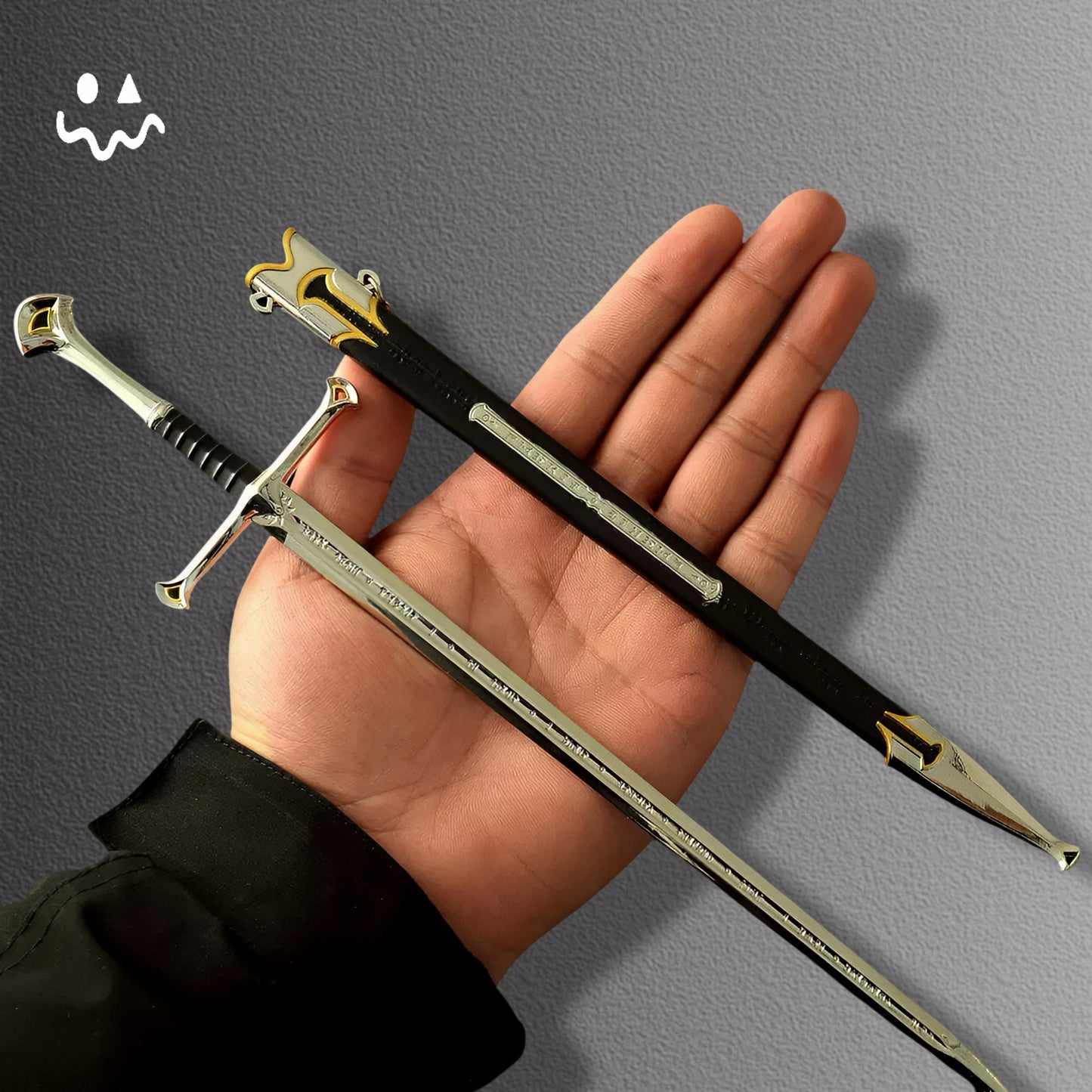Narsil Holy Sword 11.8" Metal Replica