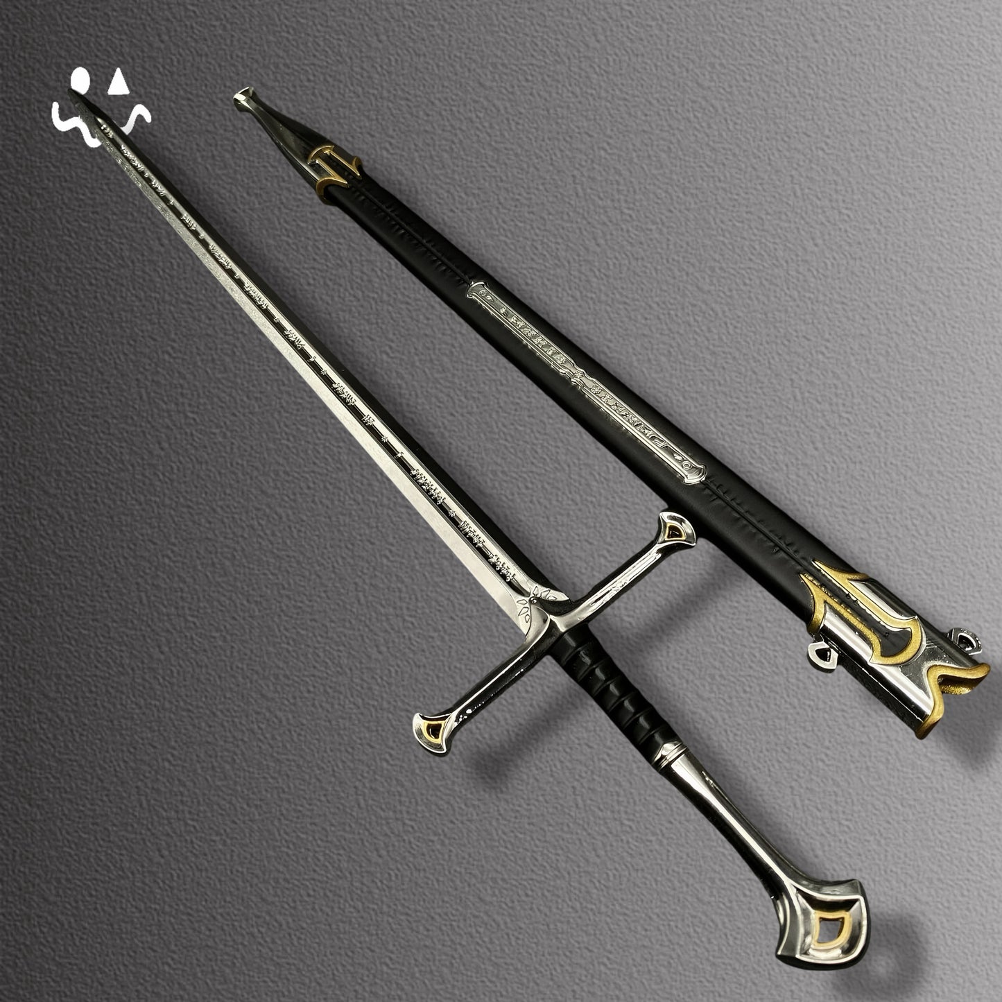 Narsil Holy Sword 11.8" Metal Replica