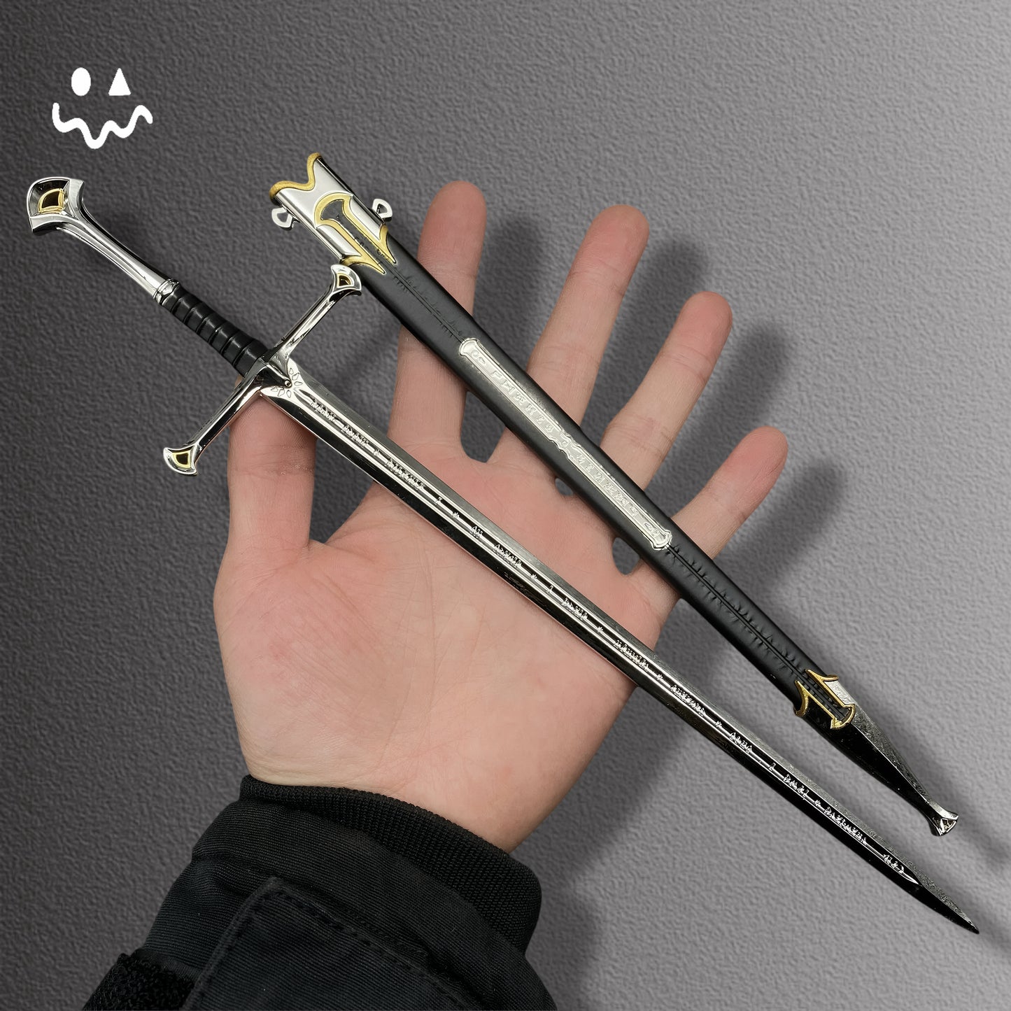Narsil Holy Sword 11.8" Metal Replica