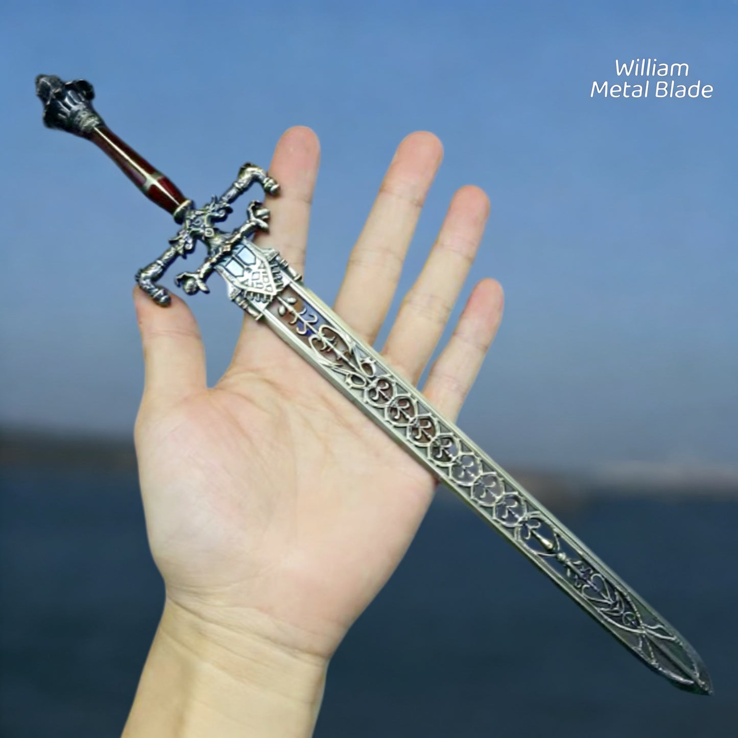 Night And Flame Sword Metal Replica With Gift Box