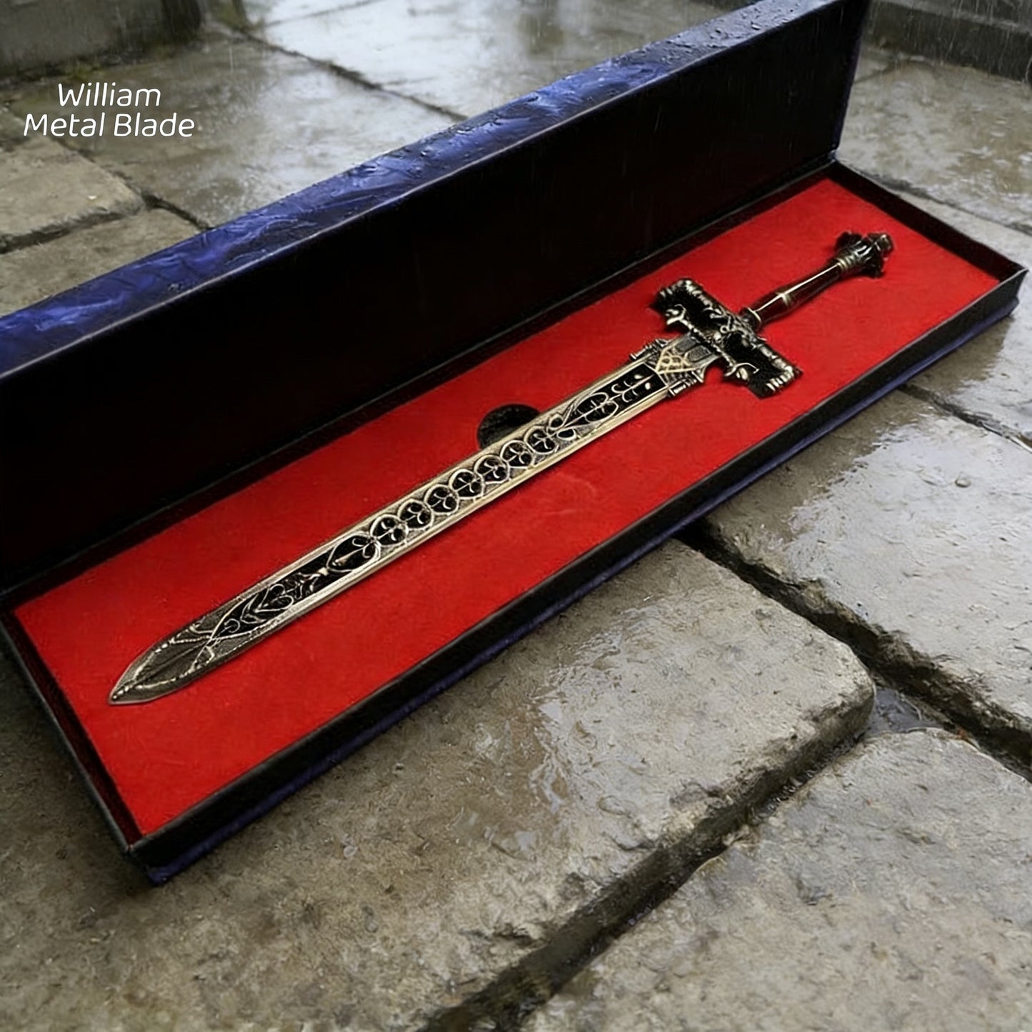 Night And Flame Sword Metal Replica With Gift Box