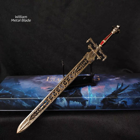 Night And Flame Sword Metal Replica With Gift Box