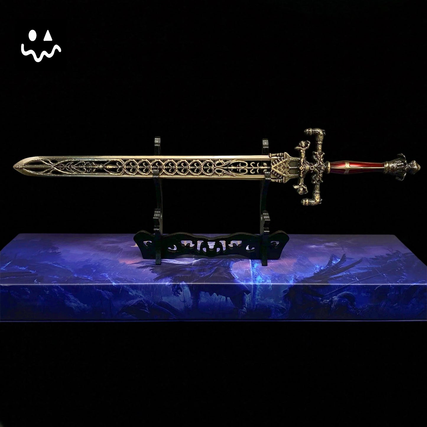 Night And Flame Sword Metal Replica