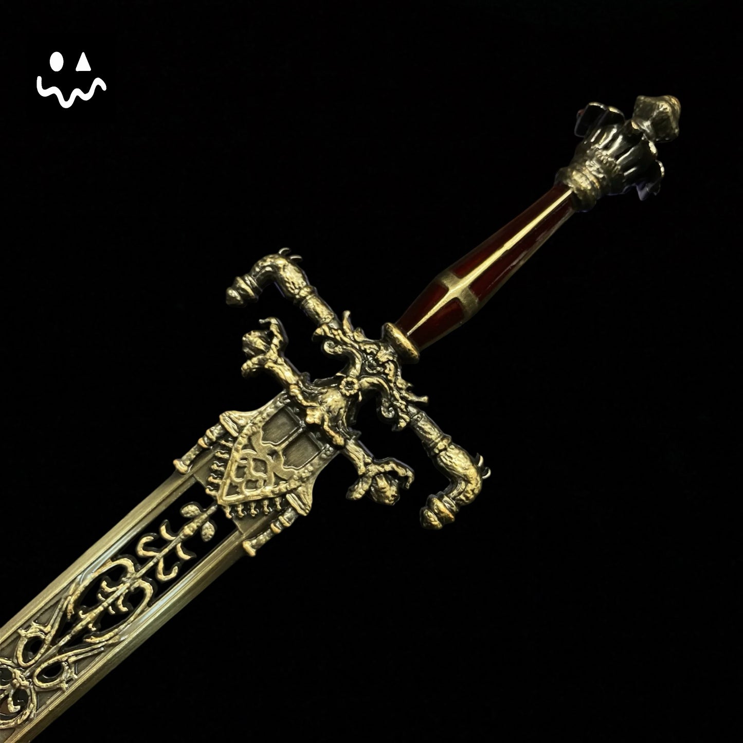 Night And Flame Sword Metal Replica