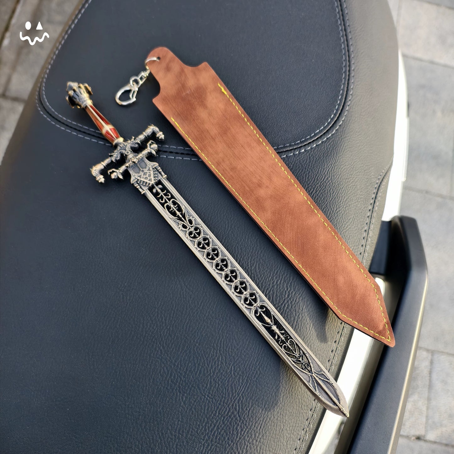 Night And Flame Sword Metal Replica