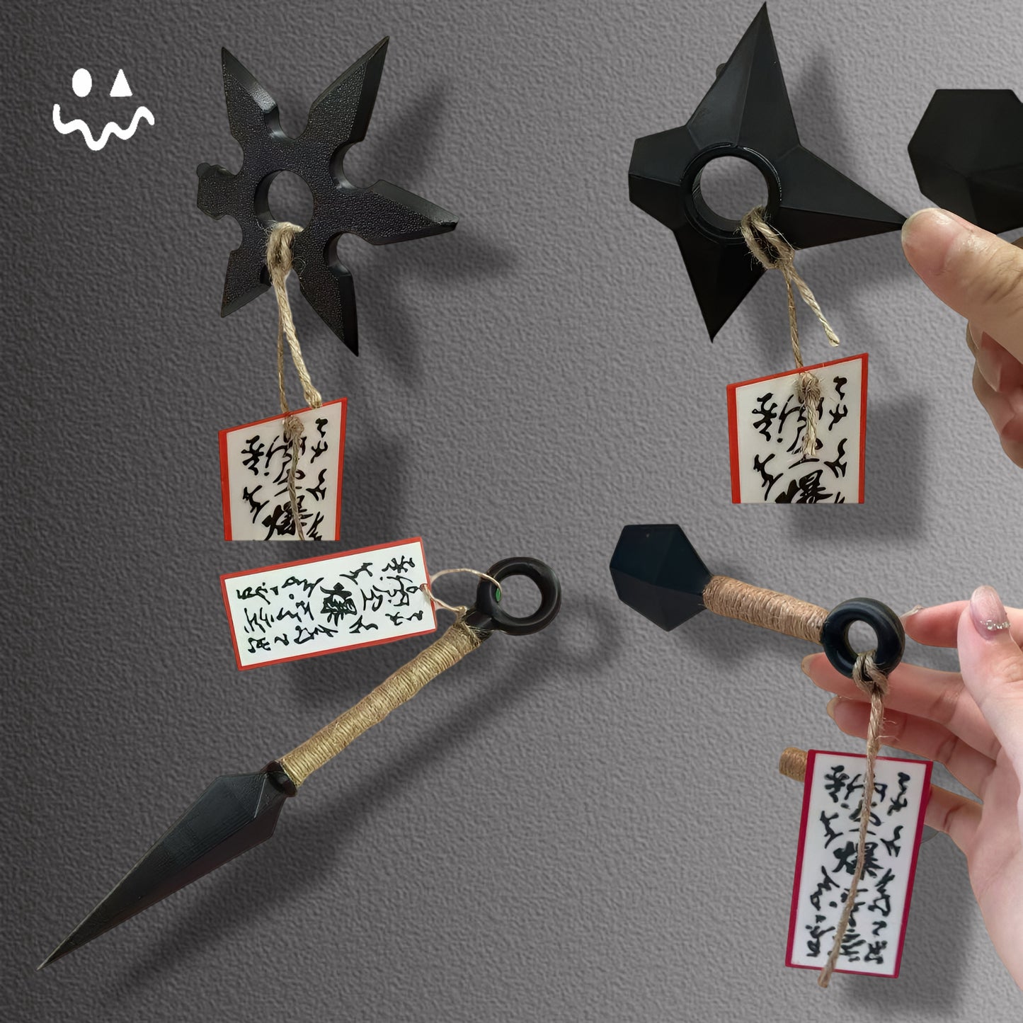 Hot Anime Ninja Kunai Pen Magnet Creative Toy Peripheral Ornaments