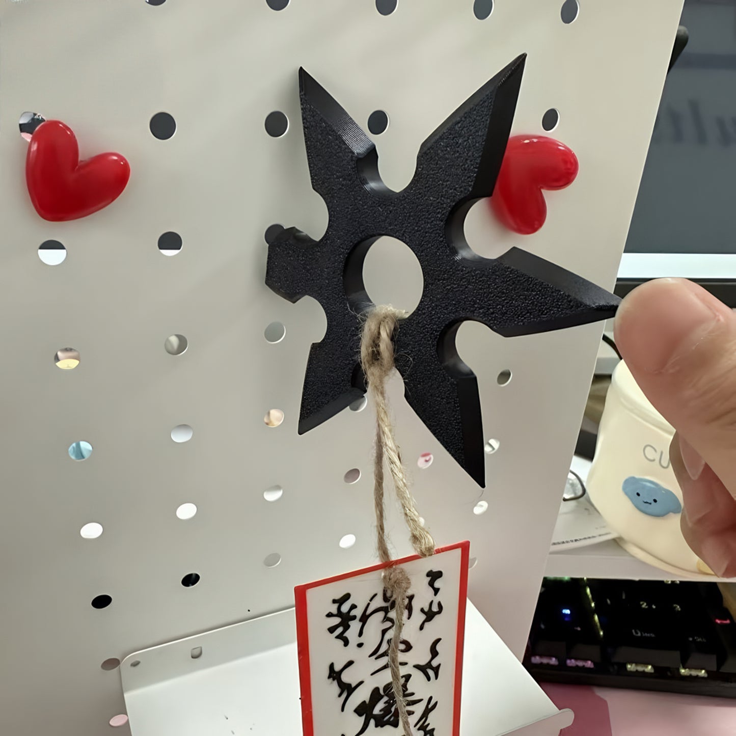 Hot Anime Ninja Kunai Pen Magnet Creative Toy Peripheral Ornaments