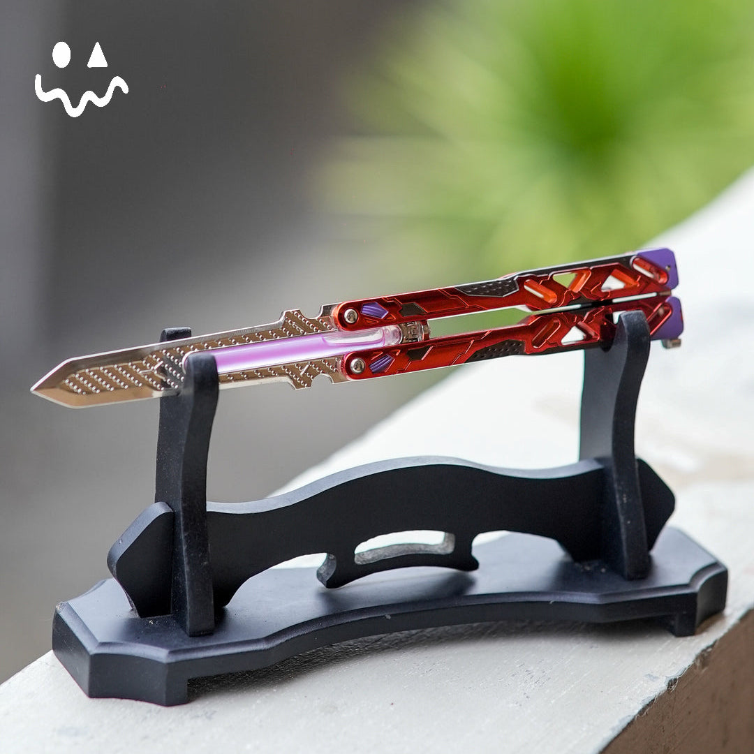 Octane Heirloom Recolor Real Liquid Tube Craft Balisong Replica