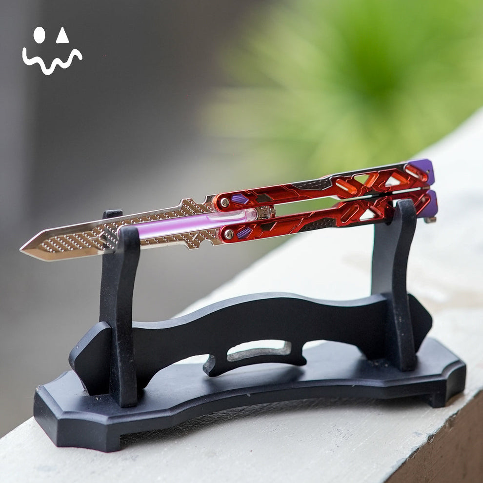 Octane Heirloom Recolor Real Liquid Tube Craft Balisong Replica ...