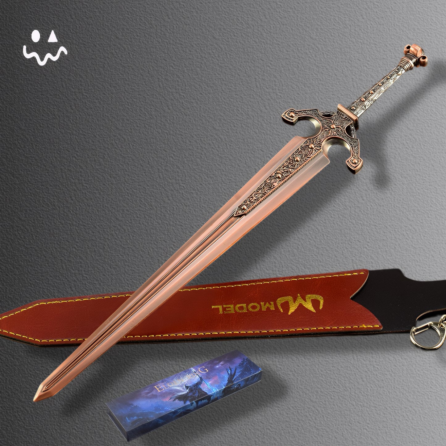 ER Ordovis's Greatsword Katana Metal Replica Miniature