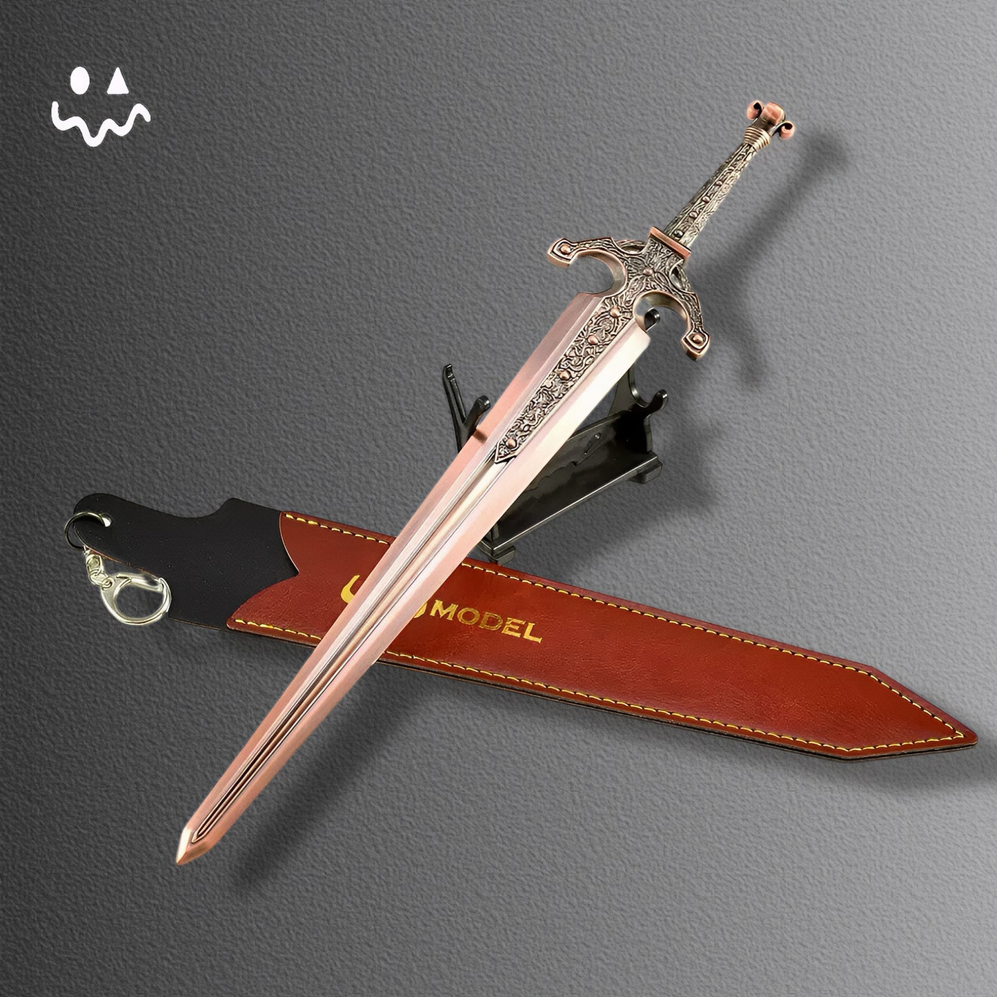 ER Ordovis's Greatsword Katana Metal Replica Miniature