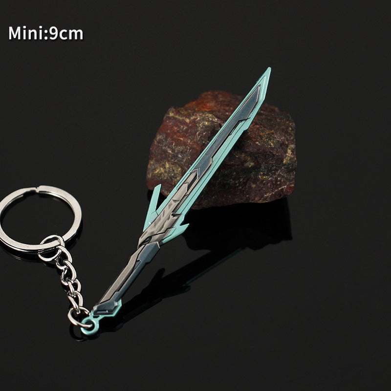 Metal Orion Sword Keychain