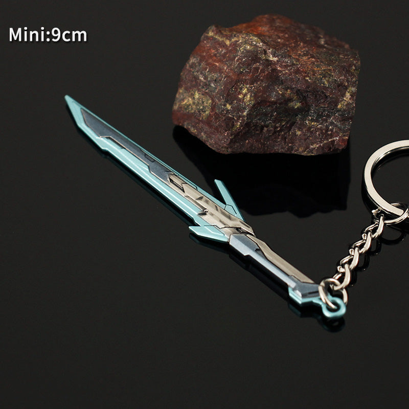 Metal Orion Sword Keychain