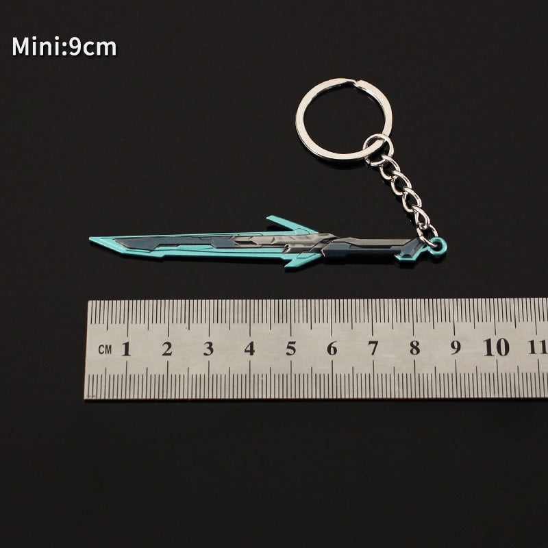 Metal Orion Sword Keychain