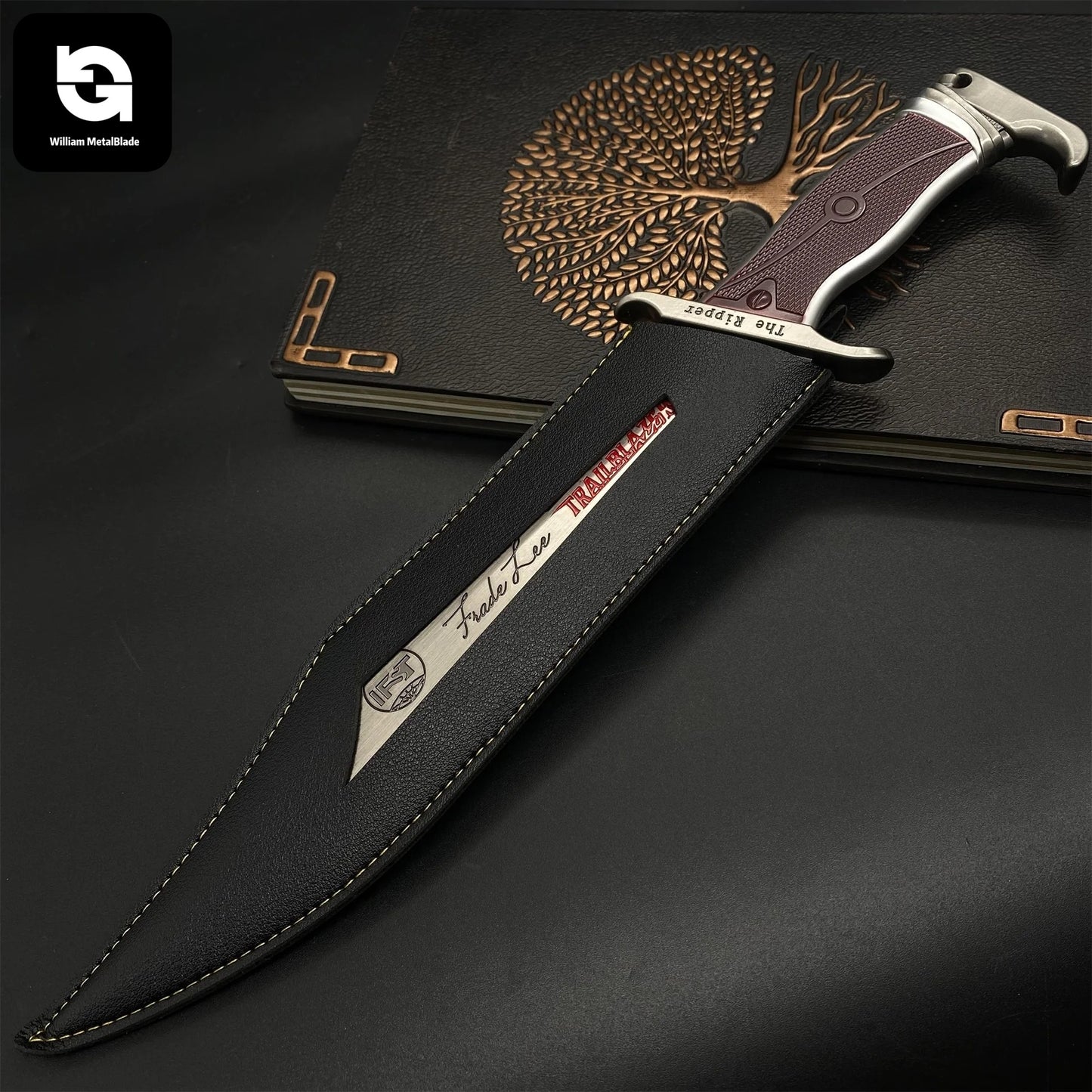 Pathfinder's Cleaver Dagger Metal Replica