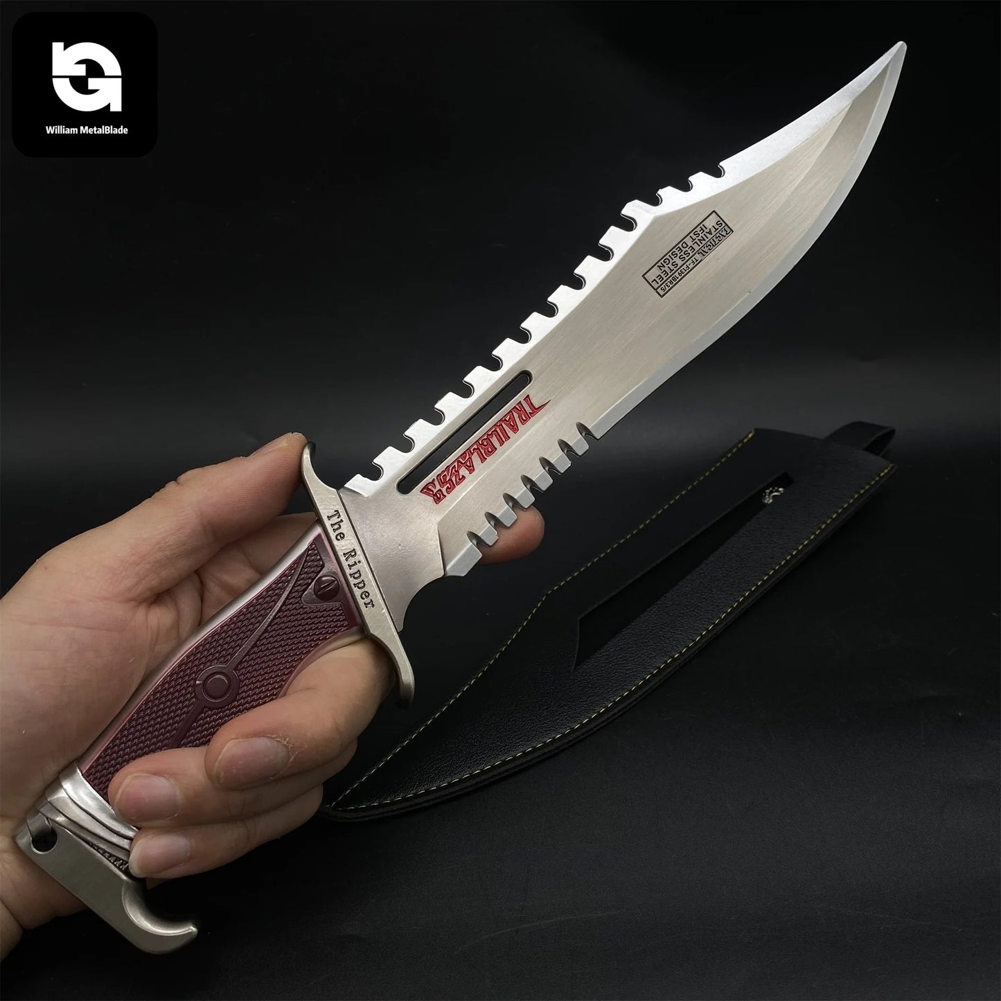 Pathfinder's Cleaver Dagger Metal Replica