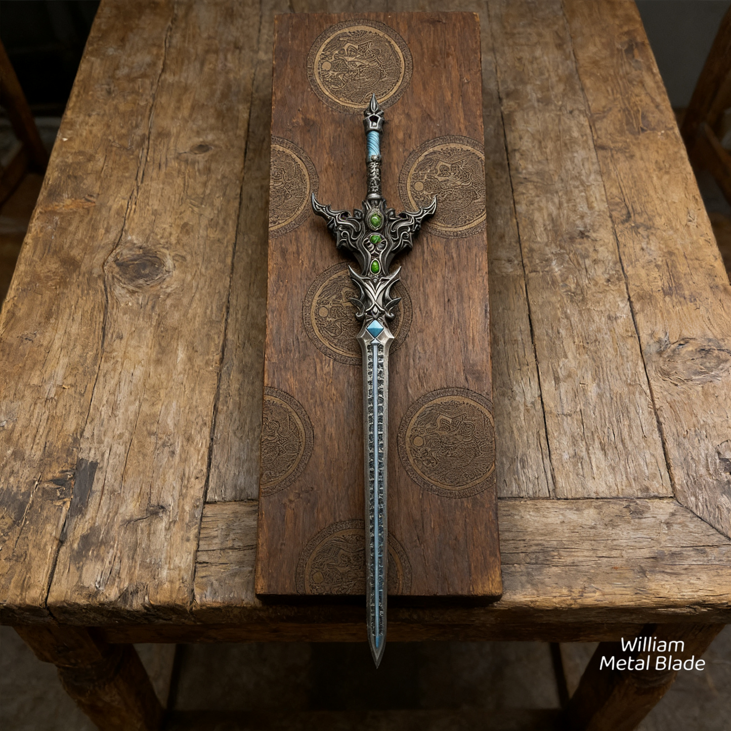 Perfect W Metal 28CM Reincarnation Sword With Gift Box