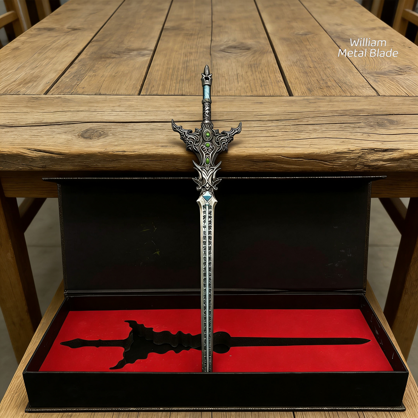 Perfect W Metal 28CM Reincarnation Sword With Gift Box