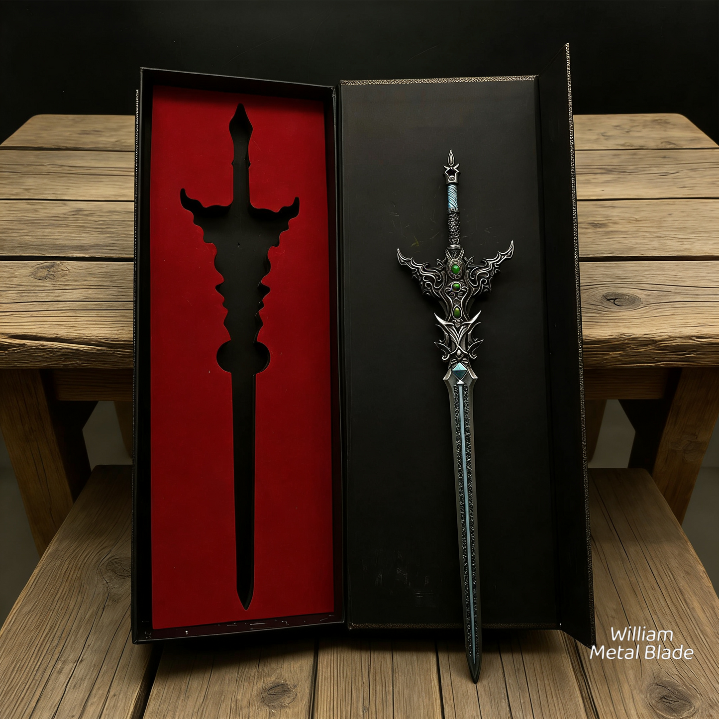 Perfect W Metal 28CM Reincarnation Sword With Gift Box