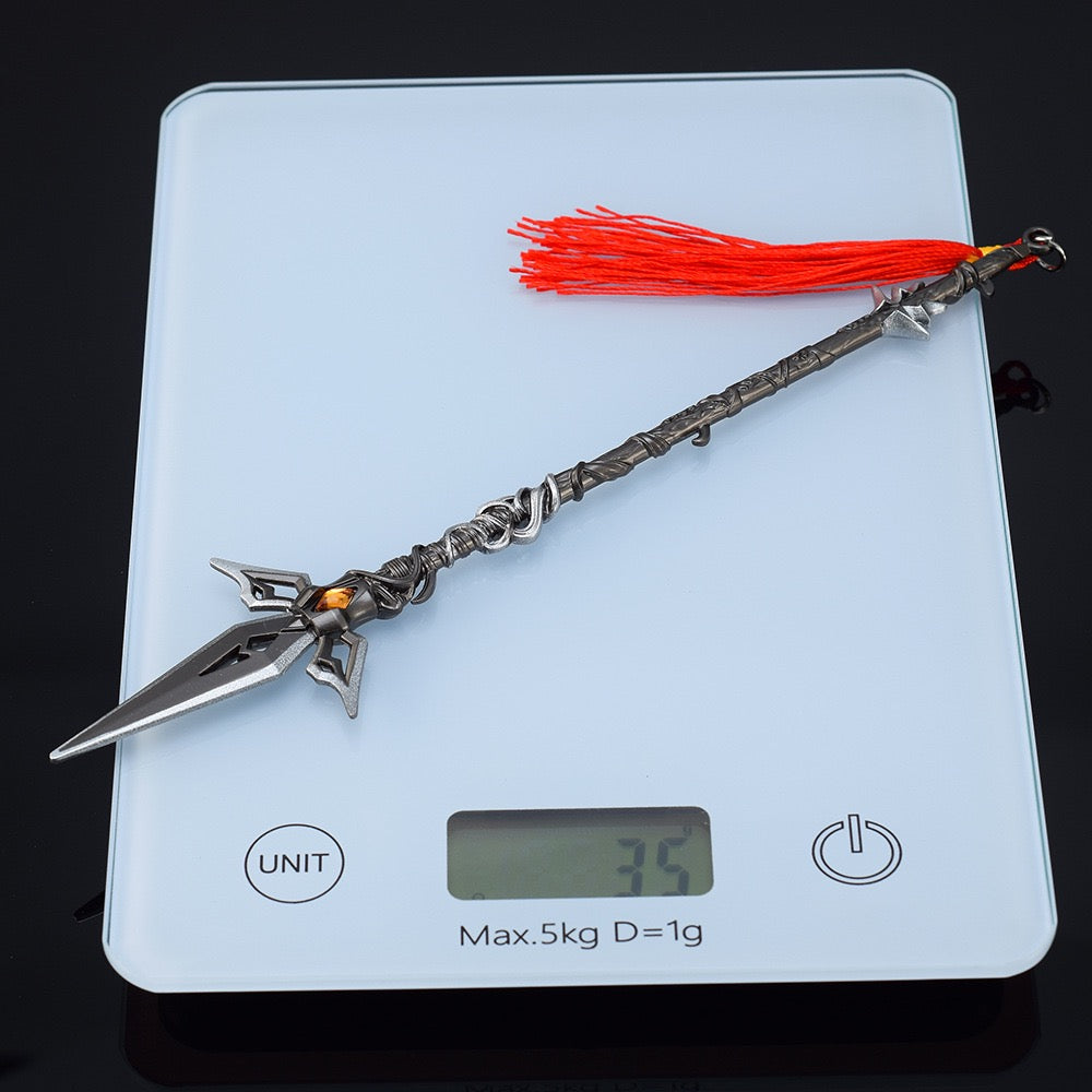 Perfect World Anime Game Peripheral Weapon Thunder War Spear Replica