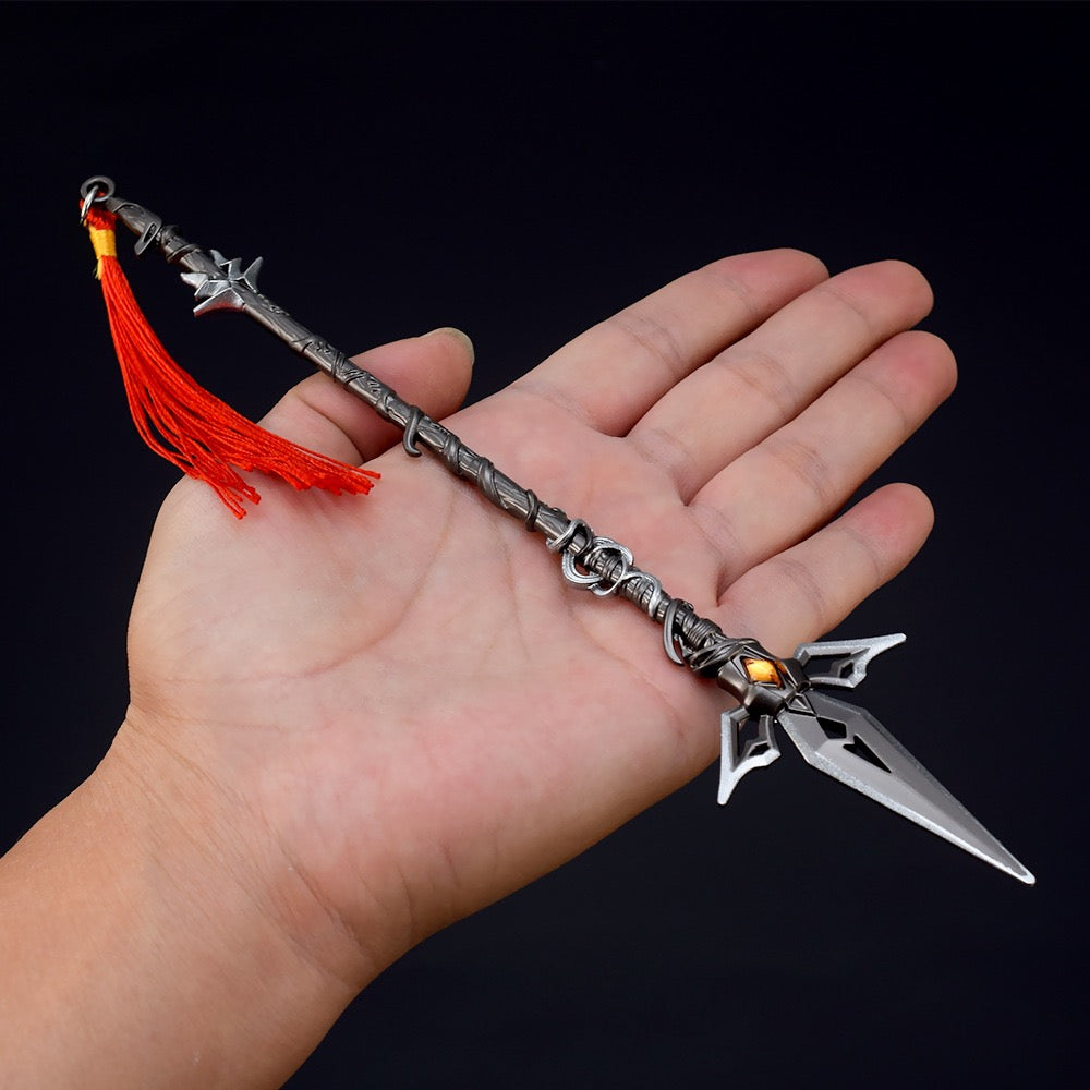 Perfect World Anime Game Peripheral Weapon Thunder War Spear Replica