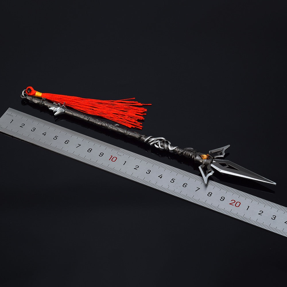 Perfect World Anime Game Peripheral Weapon Thunder War Spear Replica