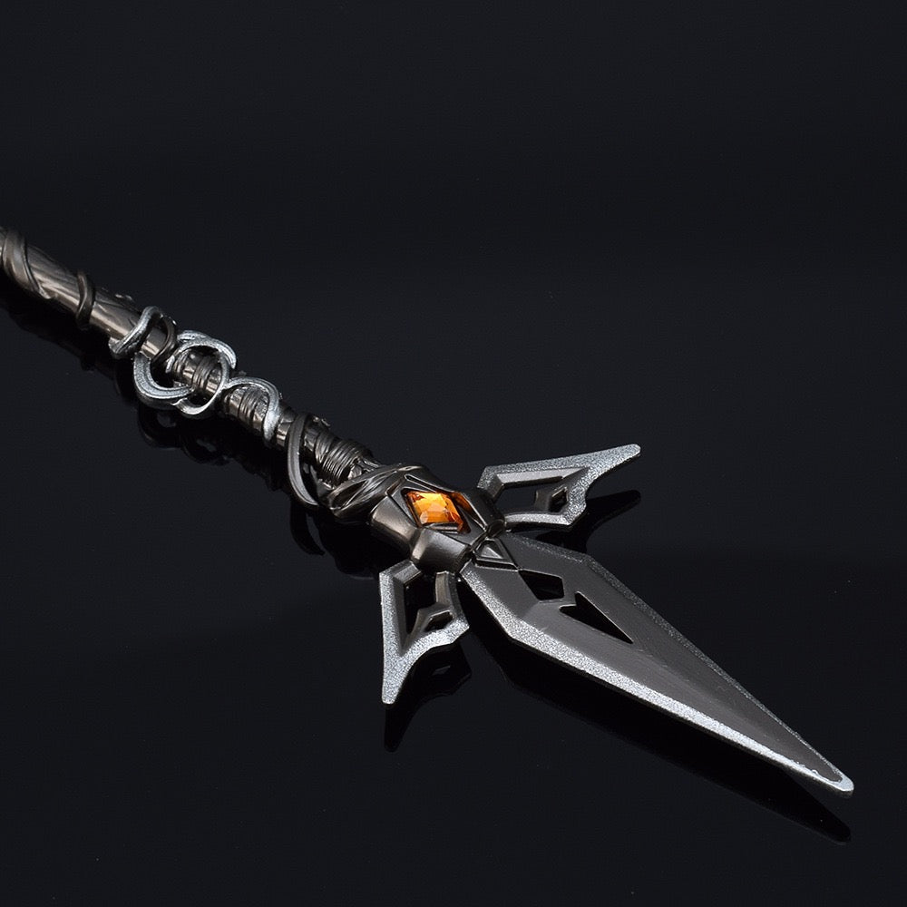 Perfect World Anime Game Peripheral Weapon Thunder War Spear Replica