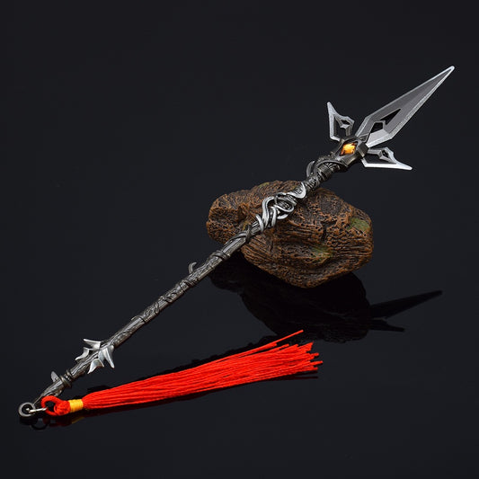 Perfect World Anime Game Peripheral Weapon Thunder War Spear Replica