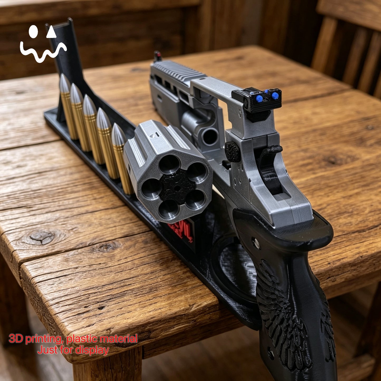 RE4 Leo SG-09 R Silver Ghost 3D Printing Display Model