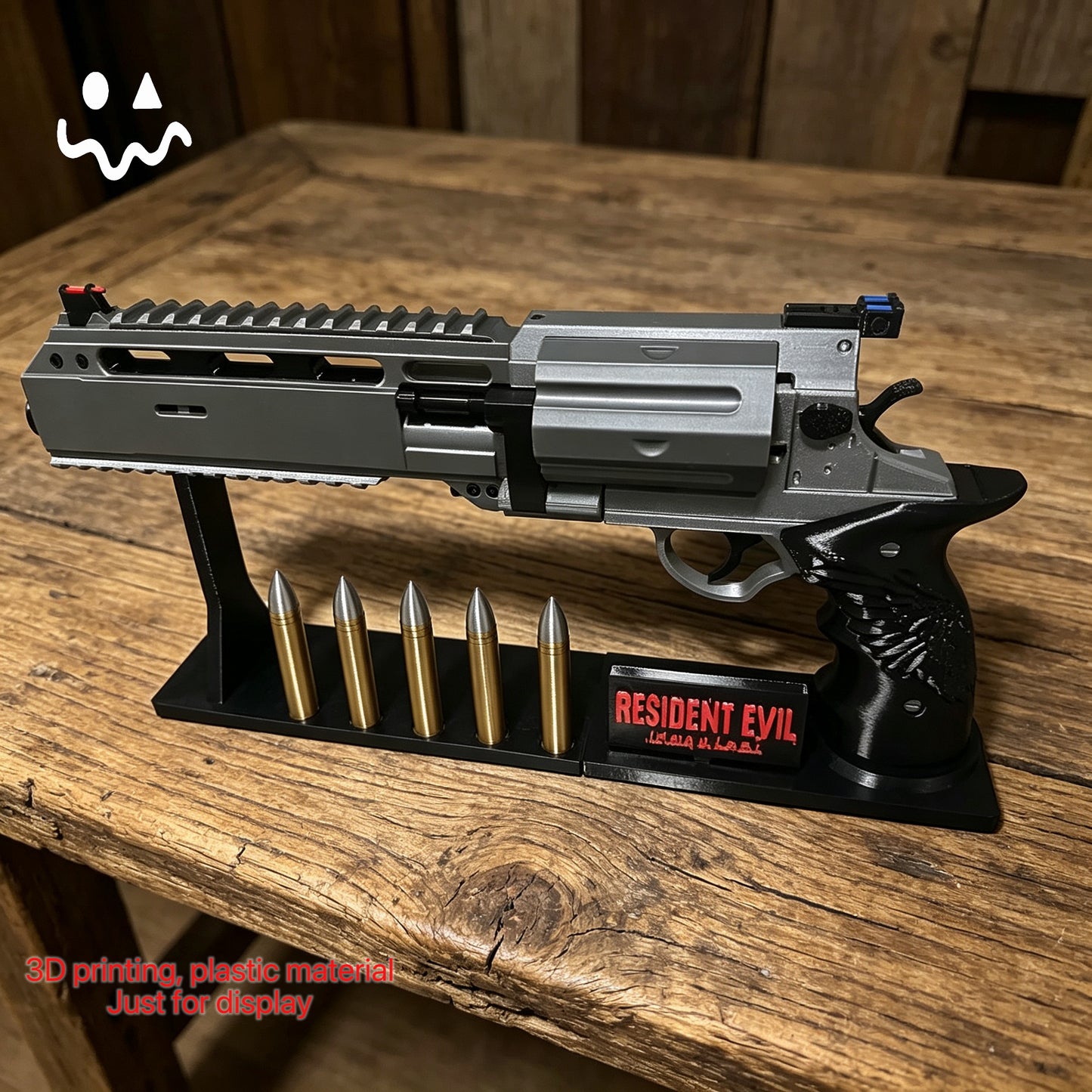 RE4 Leo SG-09 R Silver Ghost 3D Printing Display Model