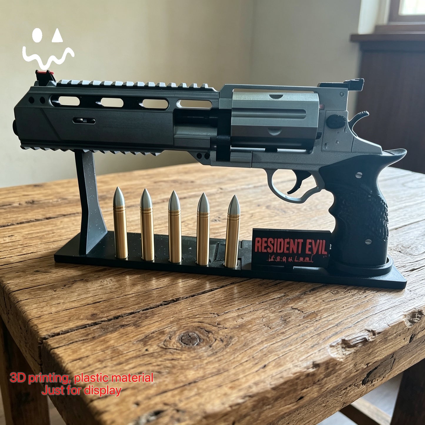 RE4 Leo SG-09 R Silver Ghost 3D Printing Display Model