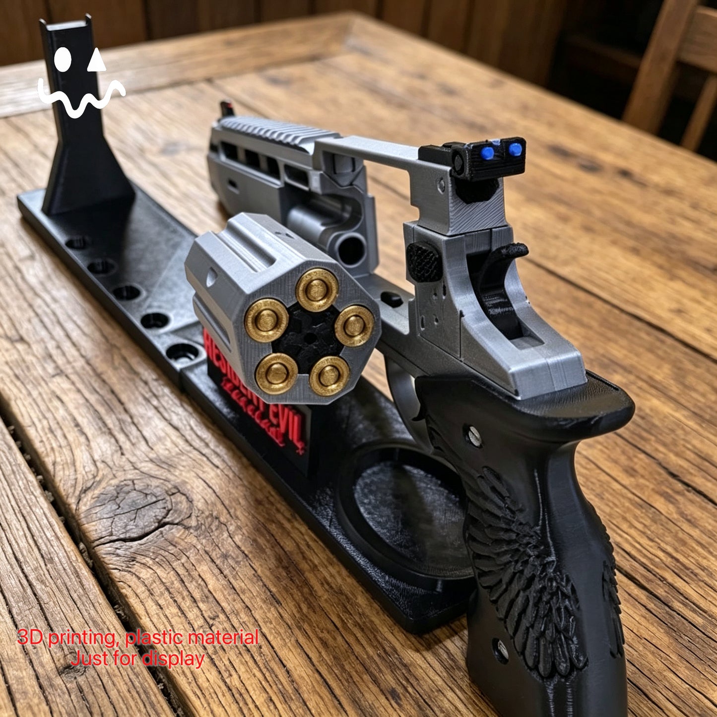 RE4 Leo SG-09 R Silver Ghost 3D Printing Display Model