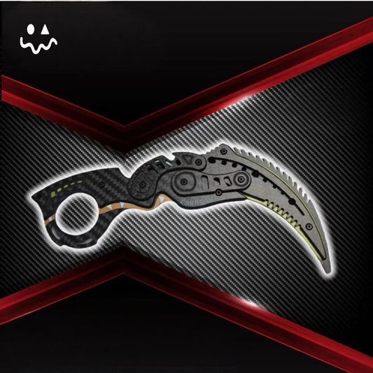 Real Carbon Fiber Karambit Trainer