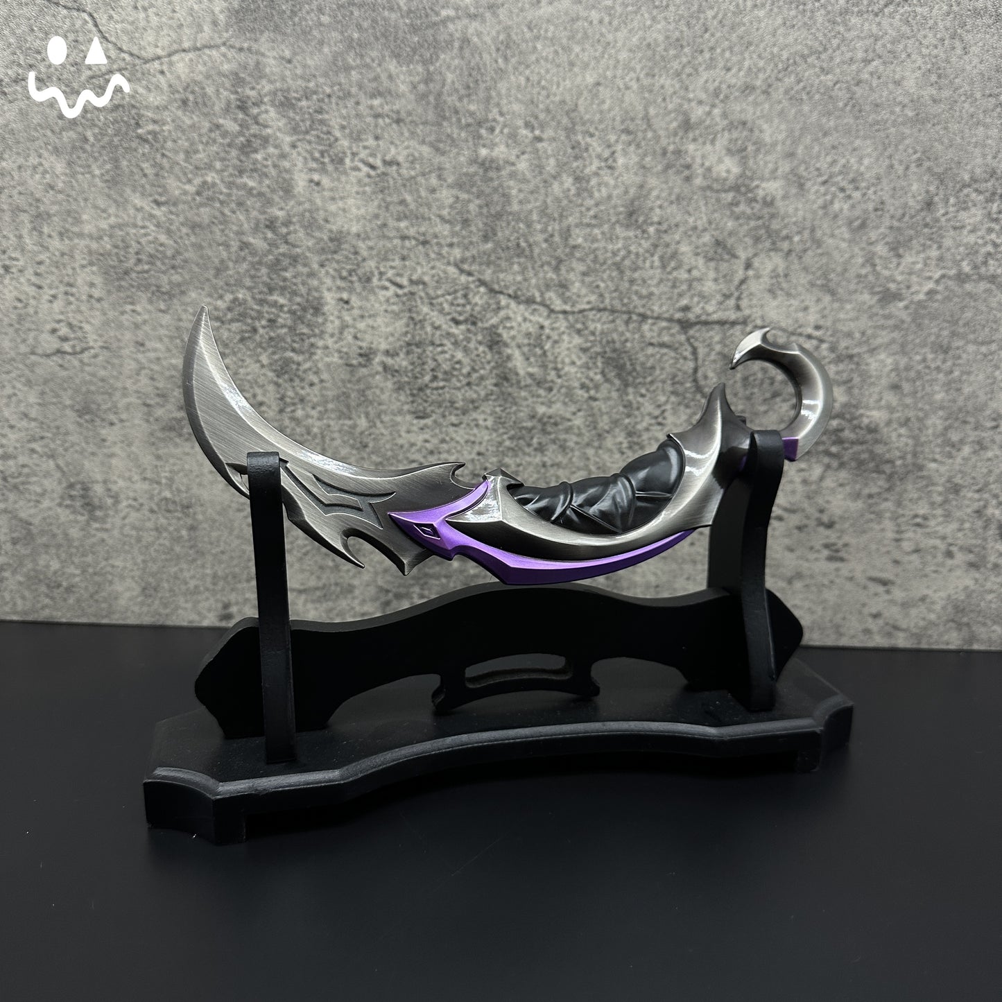 Reaver Karambit Metal Blunt Blade Trainer Cosplay Prop Game Replica