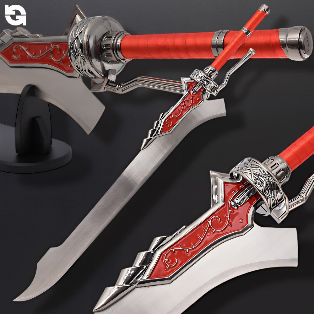 DMC Cosplay Prop Nero Red Queen Sword Metal Replica 125CM/49.2"