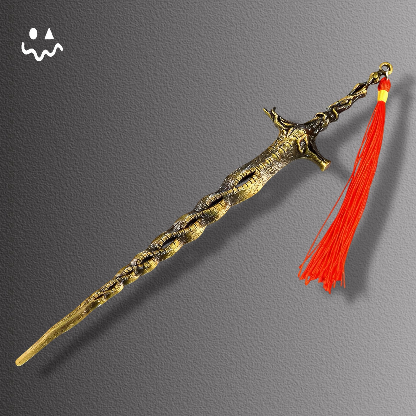 ER 22CM/8.7" Metal Sacred Relic Sword Miniature Weapon