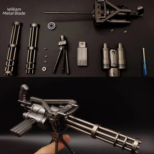 Richard Jordan Gatling Classical Wolrd Famous Gatling Gun Metal Modle