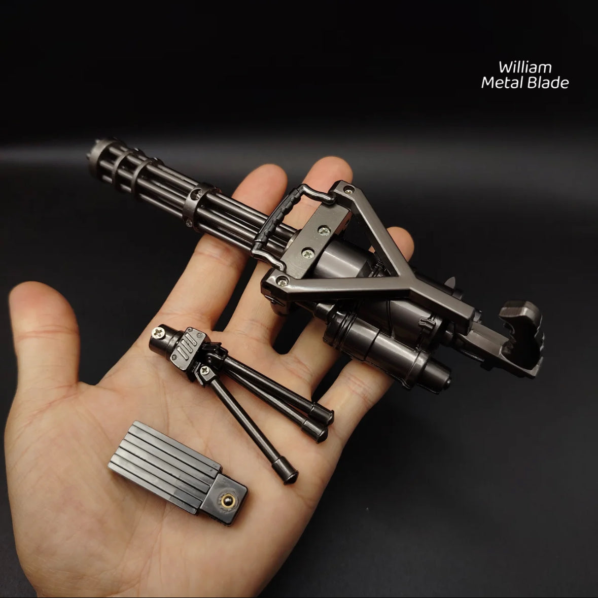 Richard Jordan Gatling Classical Wolrd Famous Gatling Gun Metal Modle