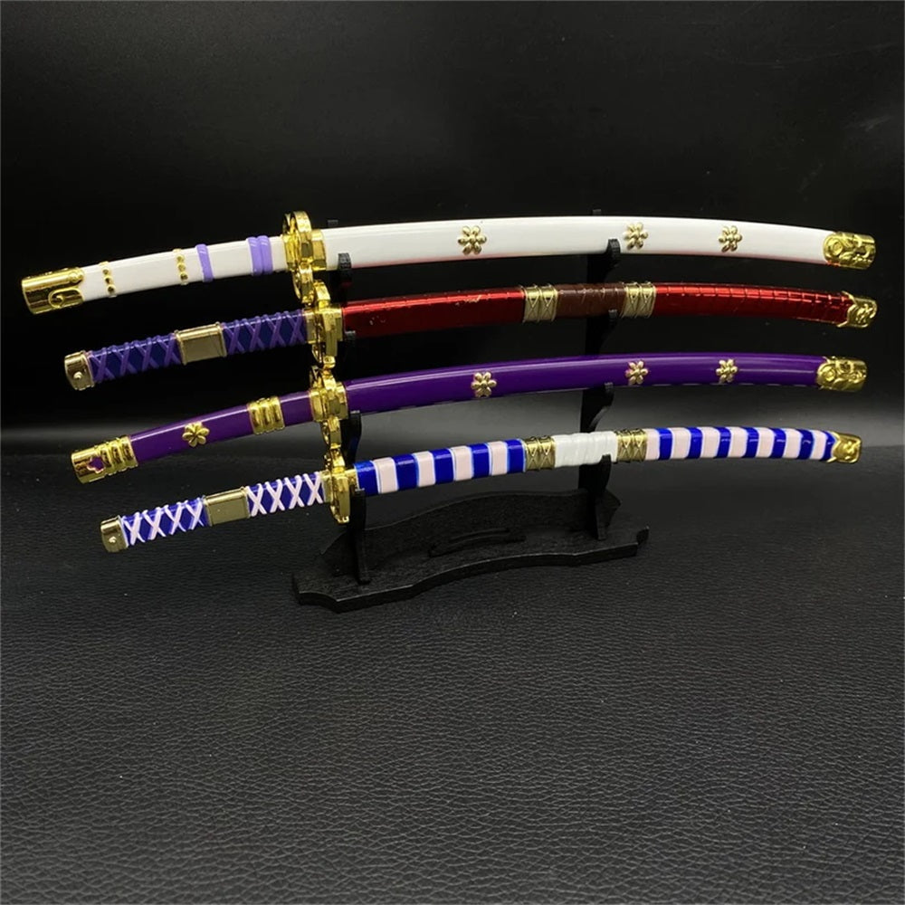 Roronoa Zoro Swords Small Alloy Katana Replica Gift Box