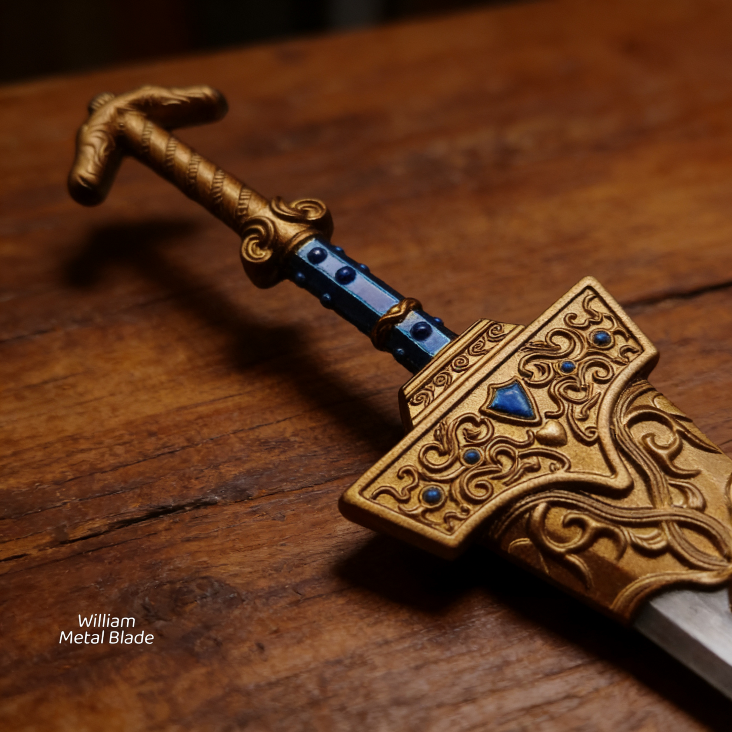 30CM/11.8" ER Soul Game Royal Greatsword Metal Miniature