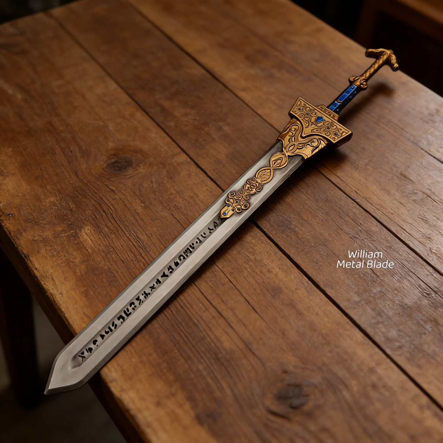 30CM/11.8" ER Soul Game Royal Greatsword Metal Miniature