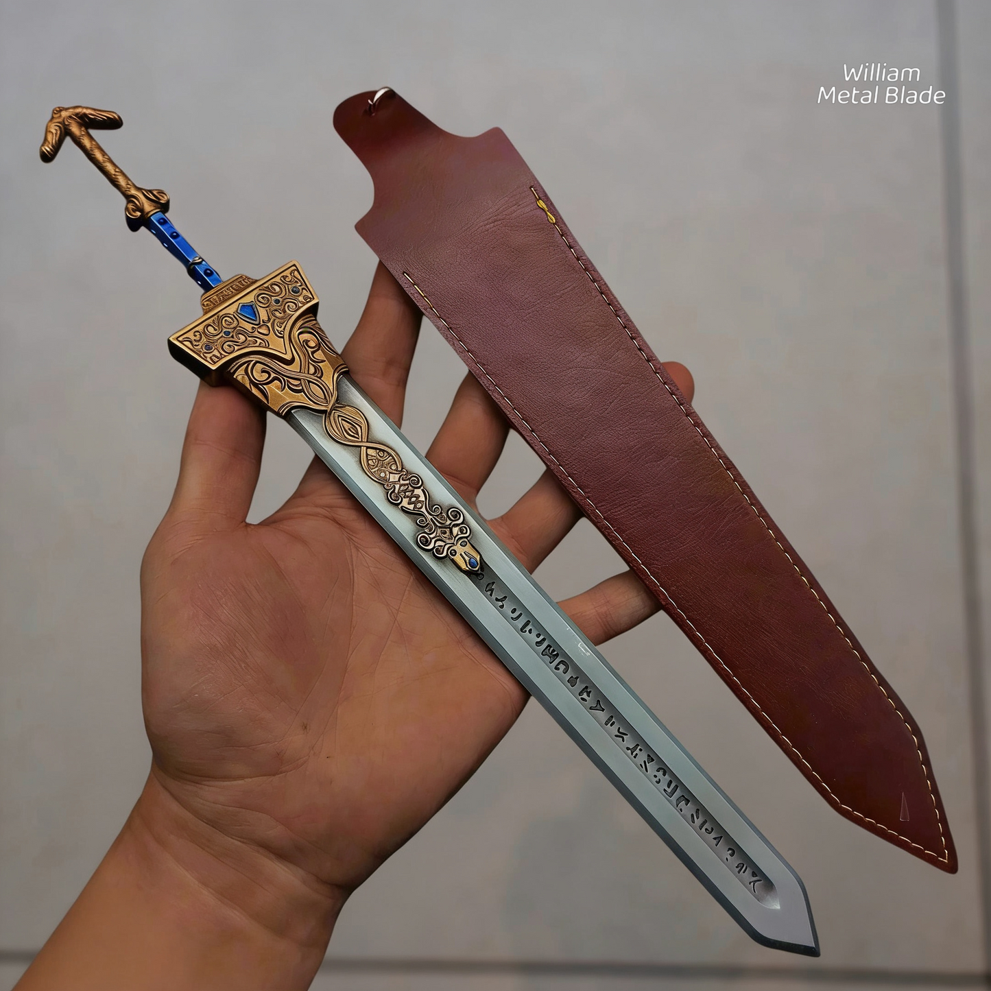 30CM/11.8" ER Soul Game Royal Greatsword Metal Miniature