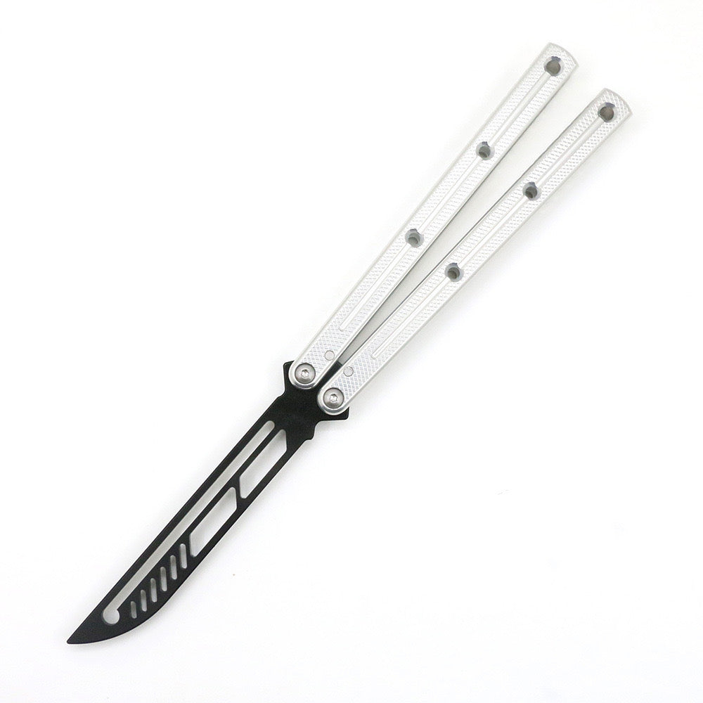 SF-7 Series Sea Monster Butterfly Knife Uncut Aluminum Alloy Handle Fancy Training Swing Knife