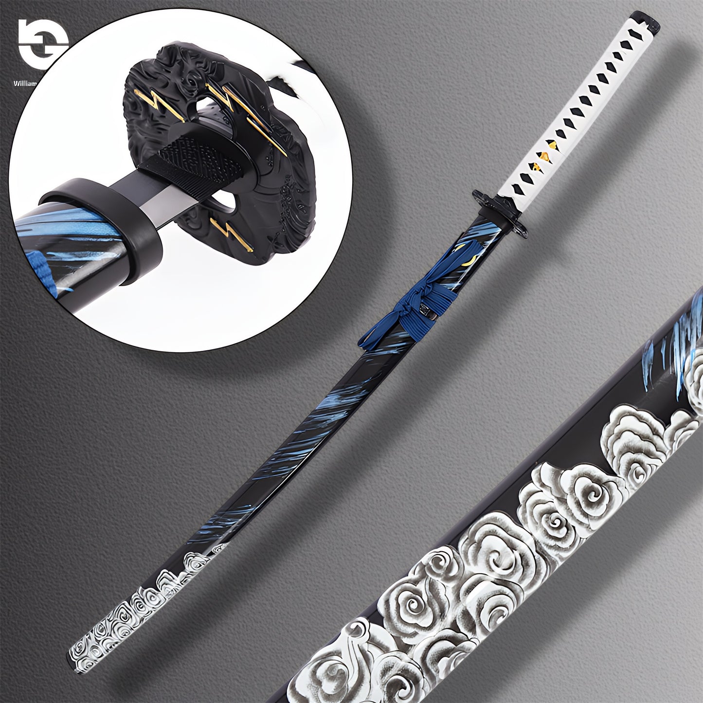 1:1 Life Size Wooden Sword Sakai Katana Replica Prop 102CM/40.2"