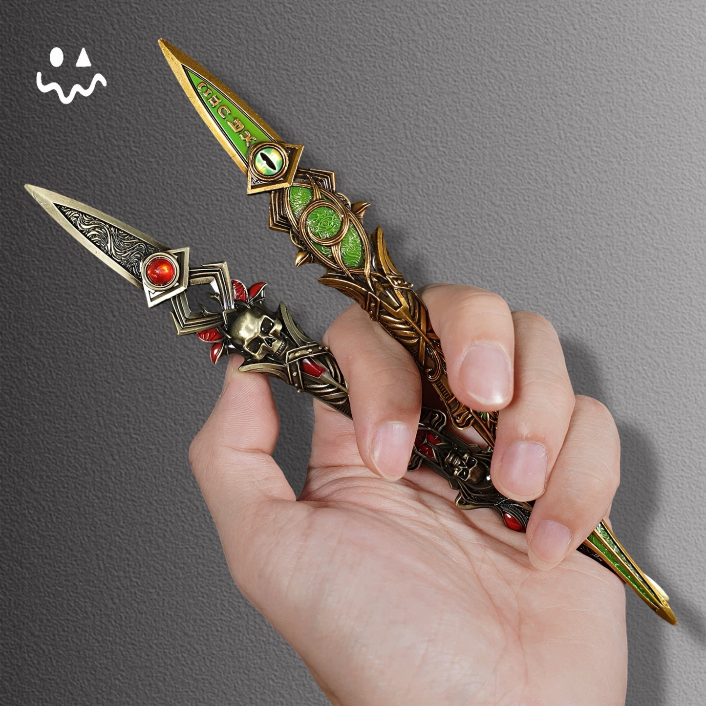 DL Metal Ghost Douluo's Blade of Life's Sentinel Dagger Mini Replica