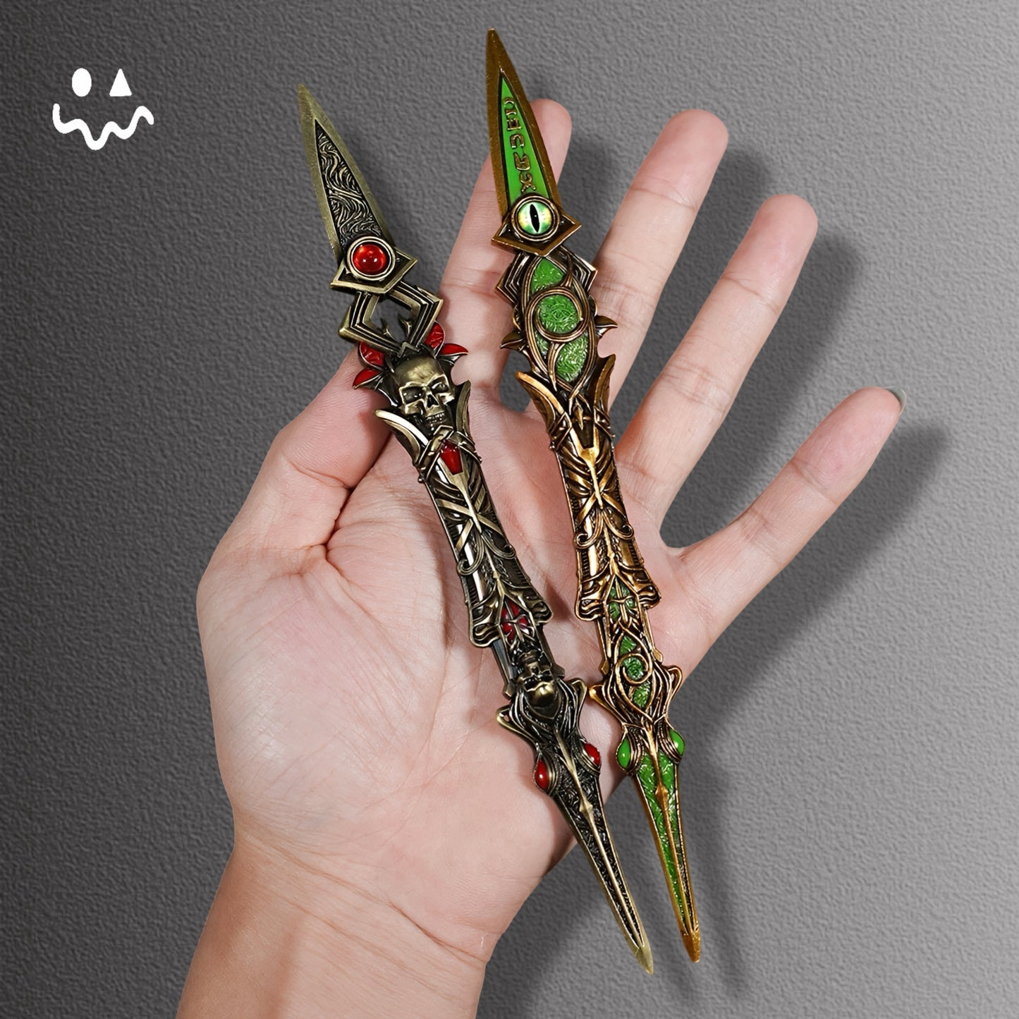 DL Metal Ghost Douluo's Blade of Life's Sentinel Dagger Mini Replica