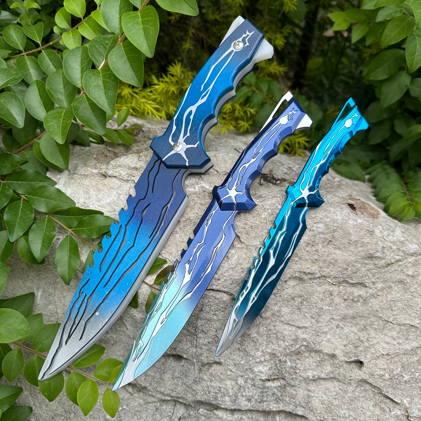 Smite Knife Blunt Blade Cosplay Replica 3 In 1 Pack