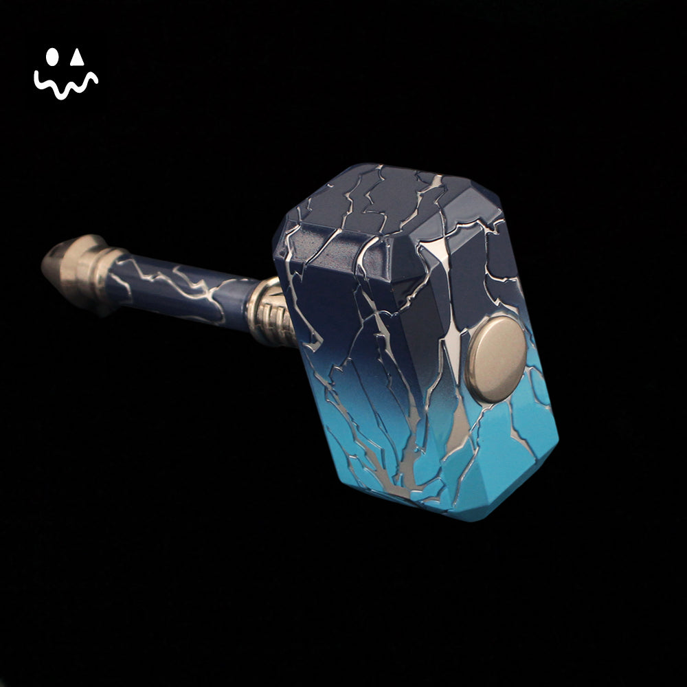 Val Smite Hammer Model Replica Metal Game Weapon Pop